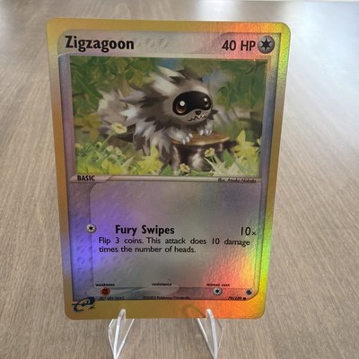 Zigzagoon 79/109 Ruby and Sapphire Reverse Holo Common NM