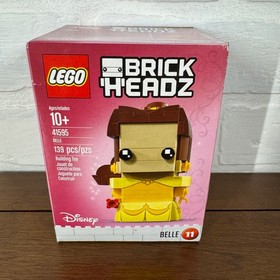 LEGO BRICKHEADZ: Belle (41595) & Beast (41596) BRAND NEW-SEALED