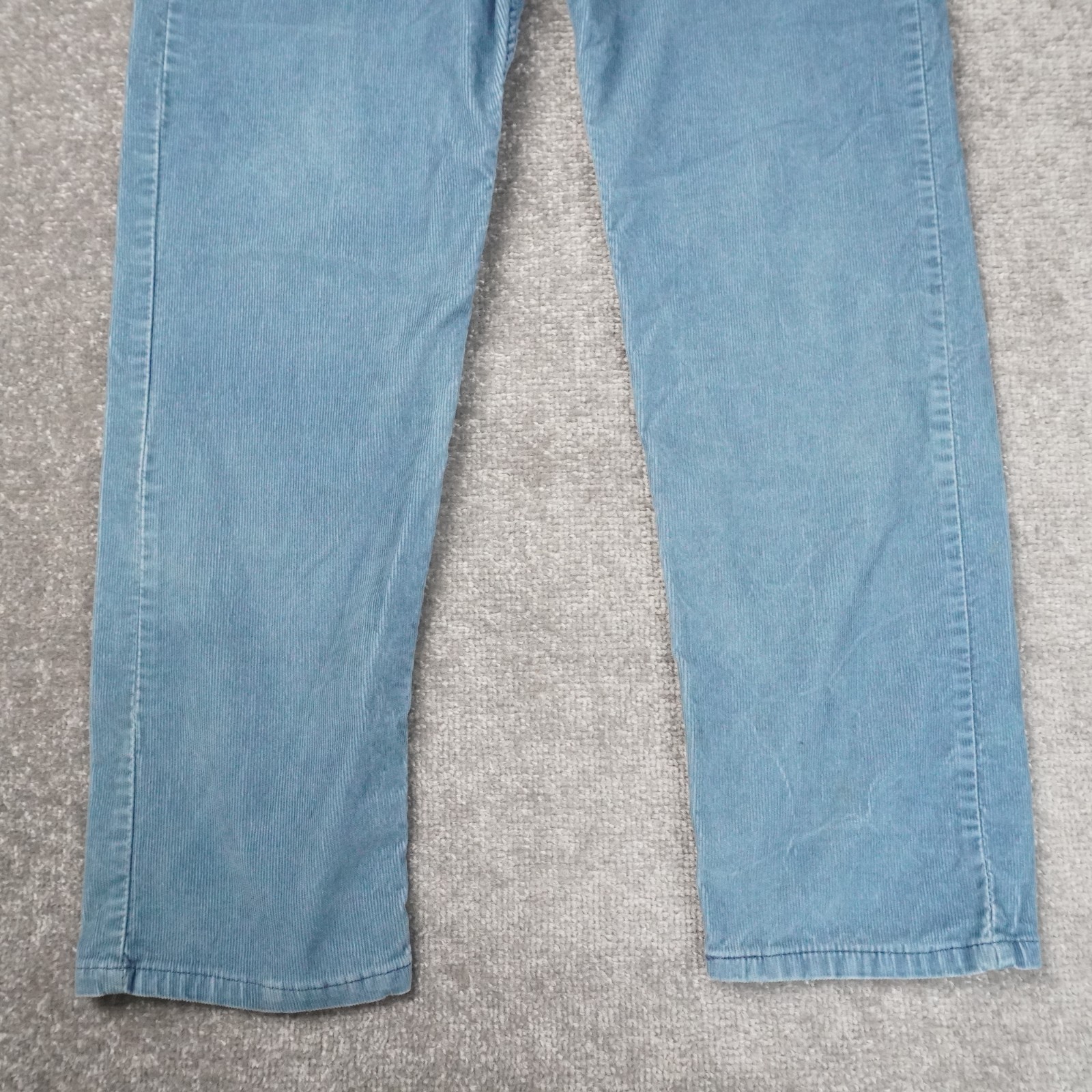 Levi's 502 Corduroy Mens 36x29 Blue Slight Tapered Pants thumbnail 6