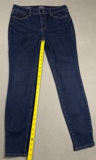 NYDJ Women's Size 6 Skinny Jeans Dark Wash Lift X Tuck Stretch Denim