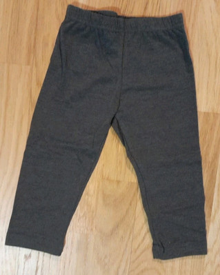 Mädchen Leggins 3/4 Grau 110