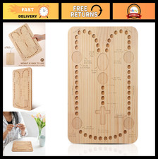 Jewelry Making Bead Board - 13.77" x 9.84" Wooden Tray for DIY Necklace Supplies