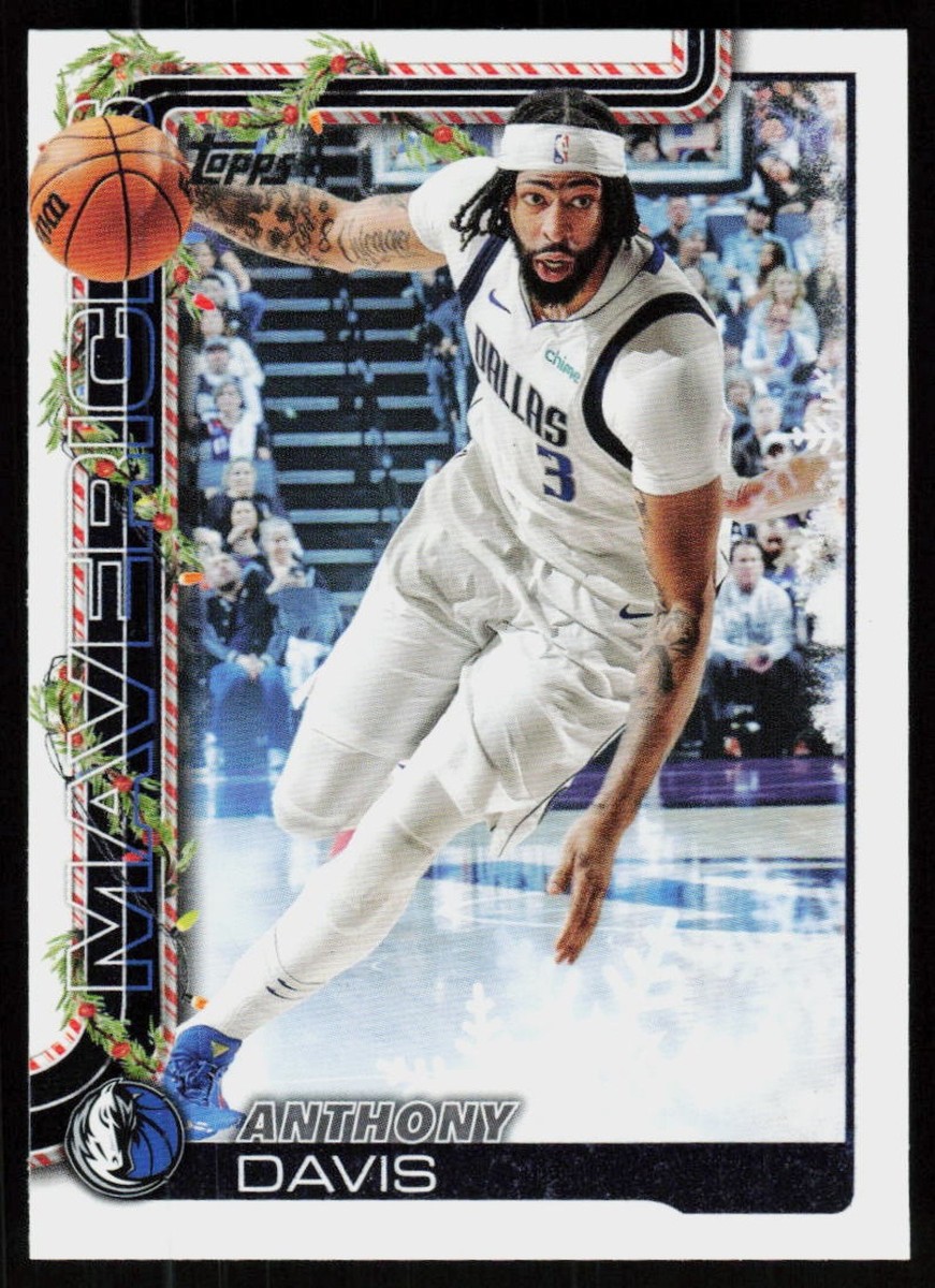 2025-2026 Topps Basketball Holiday Anthony Davis #H136 Dallas