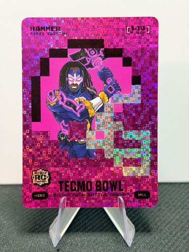 Bo Jackson Battle Arena Tecmo Hammer HI62 Helmet Icon HEX Omarion Hampton SSP
