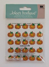 Jolee's Glitter Pumpkins Repeats Fall Autumn Halloween Scrapbooking Stickers