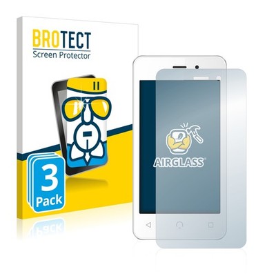 3x Panzerfolie Schutzglas für NUU Mobile A1 Displayschutz