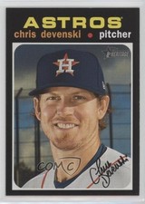 2020 Topps Heritage High Number Chris Devenski #651 0b7u