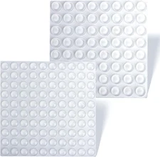 164Pcs Clear Picture Frame Bumpers, Self Adhesive Cabinet Door Bumper, 