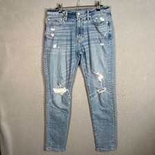 Abercrombie  Fitch Mens Athletic Skinny Stretch Distressed Jeans Size 30 x 32