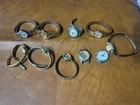 Vintage Ladies Mechanical Watch Lot Swiss Elgin Timex Waltham Gruen AS-IS