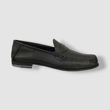 Tom Ford Men's Black Leather Loafer Shoes Size 11