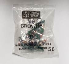 SEALED Tudor Cleveland Browns D 58 NFL Electric Football Hong Kong FREE SHIPPING
