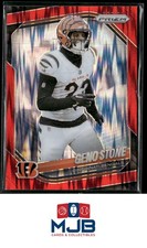 2025 Panini Prizm Geno Stone Red Flash #61 Cincinnati Bengals