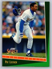 1993 Score Select #273 Pat Listach Milwaukee Brewers Rookie Baseball Card SS. rookie card picture