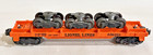 LIONEL VERY NICE 6362 RAILWAY TRUCK CARRYING CAR W/ THREE SETS OF TRUCKS LF — photo 8