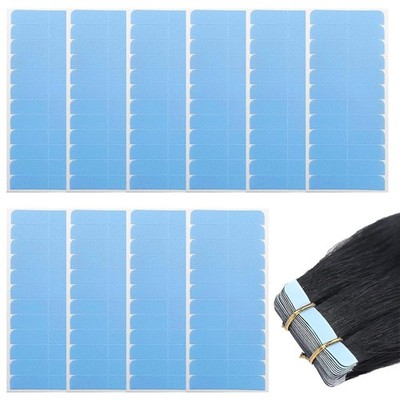 Haarverlängerung Tapes 240 Stück transparent für extensions, klebend, leicht ent
