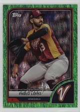2023 Topps World Baseball Classic Green Sparkle Foil 53/75 Pablo Lopez López go9