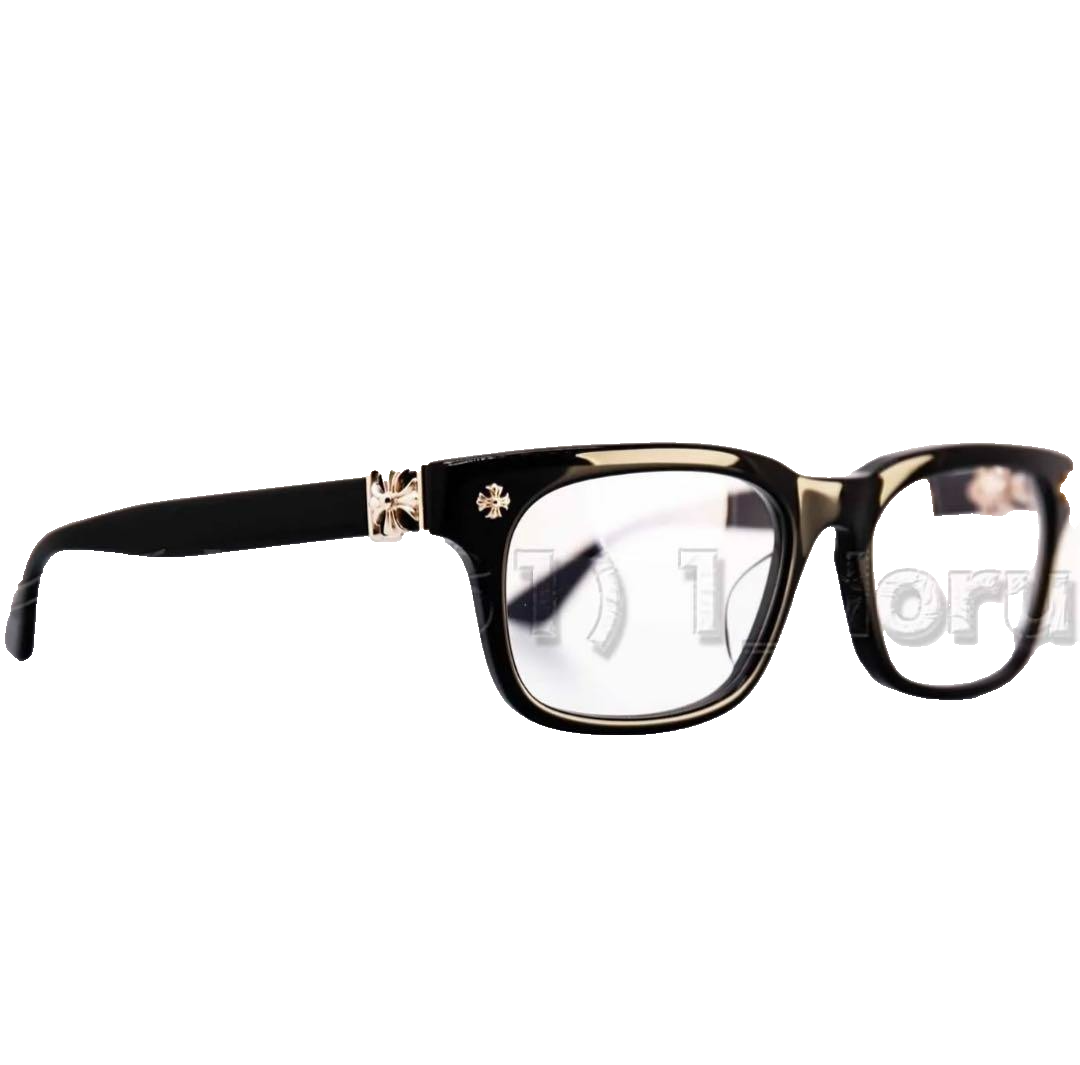 CHROMEHEARTS アイウェアポップ ウッドディスプレ Chrome hearts + gold glasses Eyewear Fashion Accessories