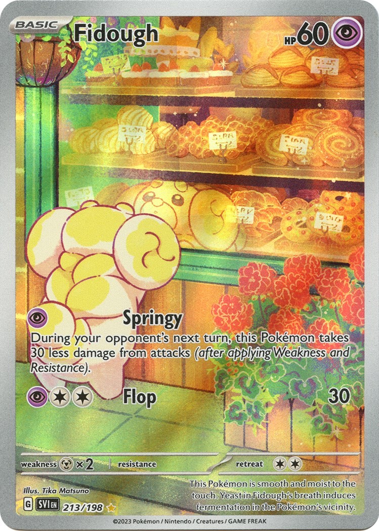 Fidough Holofoil 213/198 Scarlet & Violet Base Set