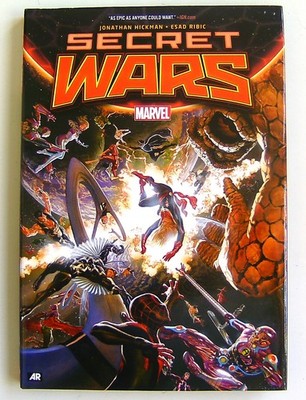 US - SECRET WARS - HC  - DELUXE EDITION - MARVEL 2016 - Jonathan Hickman