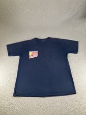 Vintage Racing Shirt Mens Large Blue Race Car Federated Auto Parts Y2k