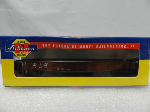 Coche góndola vintage Athearn Trains 11340 6" Louisville & Nashville 65' Mill Q27K | Condition: New