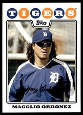 2008 Topps Magglio Ordonez Detroit Tigers #145