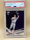 2017 TOPPS CHROME #169 AARON JUDGE RC YANKEES CATCHING PSA 10