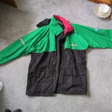 Eddie Stobart  FULL HOODED WATERPROOF Winter Jacket Coat Full Zip Up Size XL