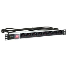 Multiprise 230V AC pour RACK 19 pouces 8 prises RALZ