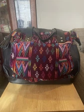 Handmade Artisan Guatemalan Huipil Bag/Tote, Endless Horizons, Quality Materials