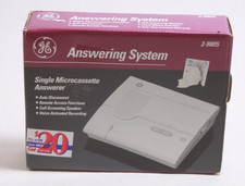 General Electric 2-9805 Telephone Answering System Answering Machine
