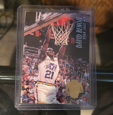 Upper Deck 1993-94 David Benoit #182 Utah Jazz Rookie Basketball Card. rookie card picture