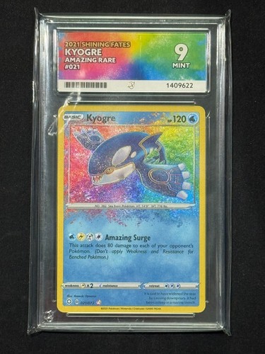 Kyogre graded ACE 9 for sale on eBay