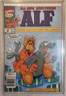 Alf Issue 48 Controversial Cover Newsstand Edition! | eBay