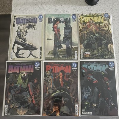 Absolute Batman #15 16 17 18 19 20 21 MAIN Cover A SET Lot 2025-2026 1st Print
