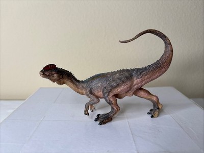 Papo Dilophosaurus Dinosaur Figure Rare Retired Prehistoric Collectible 2014