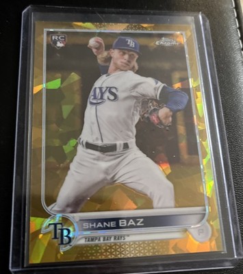 2022 Topps Chrome Sapphire Gold Refractor Shane Baz /50 RC SSP