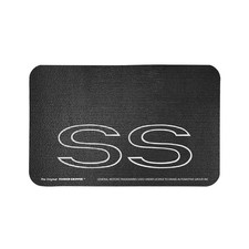 Chevrolet Ss Super Sport Logo 22 X 34 Black Fender Gripper Cover Chevrolet Ss Super Sport Logo 22 X 34 Black Fender Gripper Cover