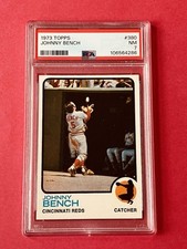 1973 Topps Johnny Bench #380 PSA 7 NM Cincinnati Reds HOF