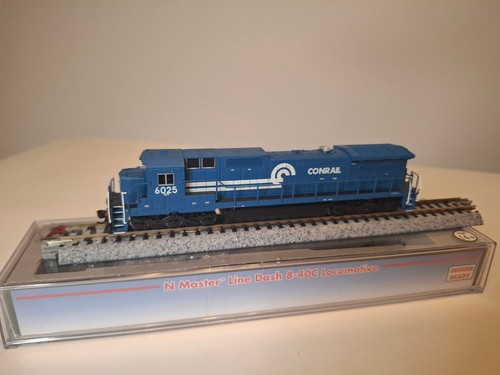 Locomotora diésel Atlas 51805 escala N Dash 8-40C Conrail #6025 probada, embalaje original | Condition: Gebraucht