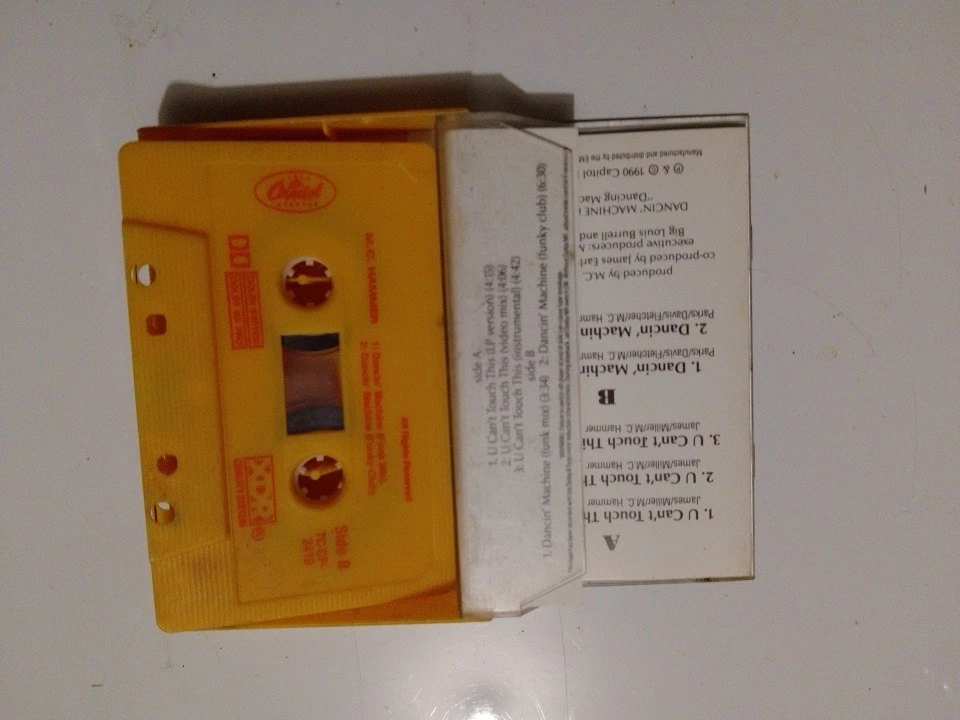 M.C Hammer U Can't Touch This Cassette Tape Single  1990 - Image 3 of 4