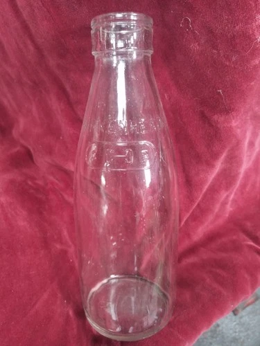 Vintage Retro Birkenhead CO-OP Milk Bottle Pint Glass Dairy