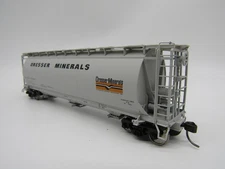 Atlas HO ACF 3-Bay Cylindrical Covered Hopper - NAHX (Dresser Minerals) 51860