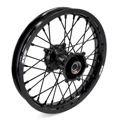 KKE 19''/16'' Kid's Big Spoked Wheels Fit KTM SX 85 ALL in Black New Dirtbike - Picture 7 of 10