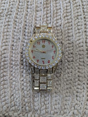 Techno PAVE STAINLESS STEEL WATCH