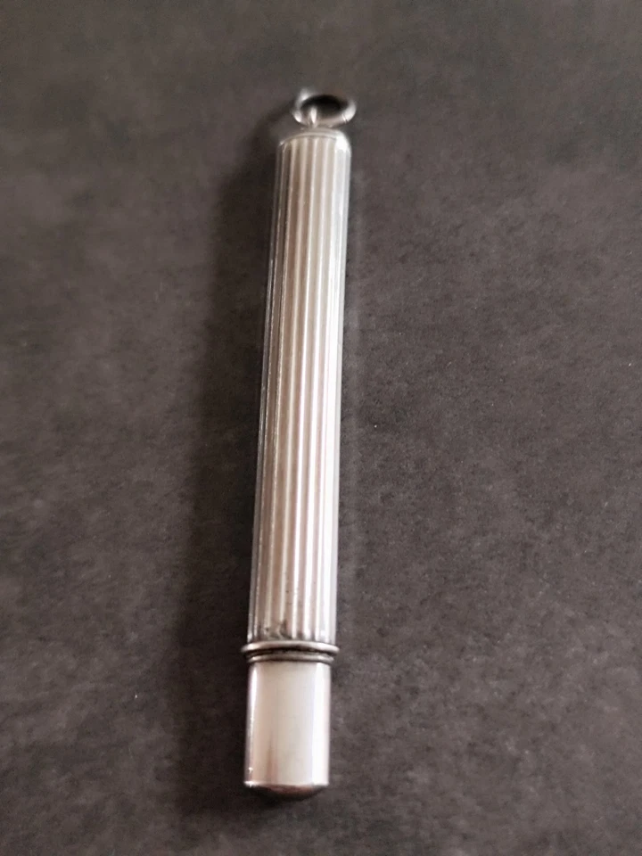 Porte mine -  Ancien - Argent  - Crayon - Photo 2/4