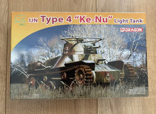 Dragon Model Kit 7404 - IJN Type 4 Ke-Nu Light Tank - 1/72 - Pts Sealed