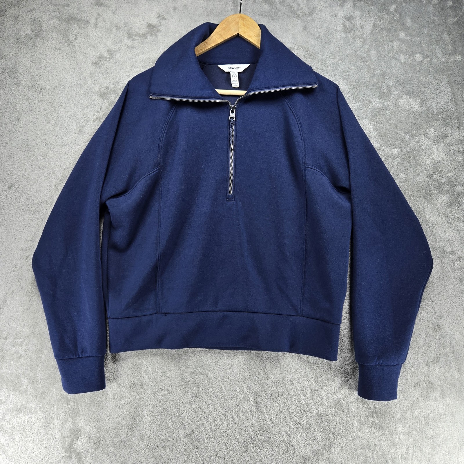 SPANX AirEssentials Half Zip Pullover Sweatshirt … - image 1