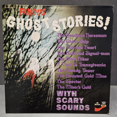 Famous Ghost Stories with Scary Sounds  Mr. Pickwick Vinyl Record